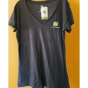 John Deere Farm Utah Womens Size XL T-Shirt Farmer Outdoors Country NWT B7 New